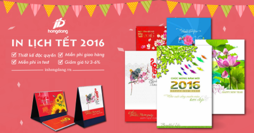 In lịch tết bính thân 2016 tại Hải Phòng in lich tet 2016 hai phong